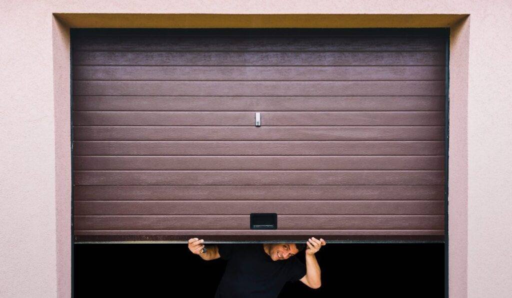 garage door track repair service