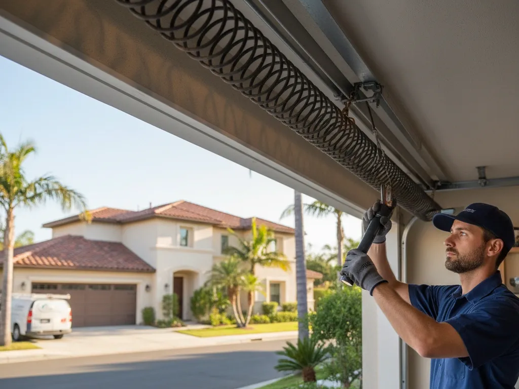 complete spring system inspection newport beach ca