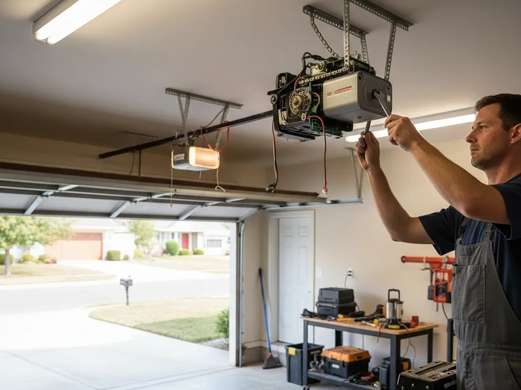 garage door opener technician newport beach