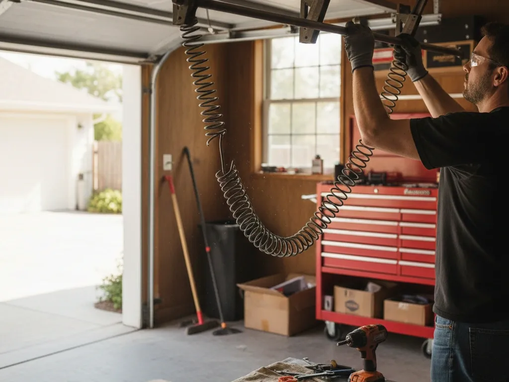 garage door spring fix newport beach