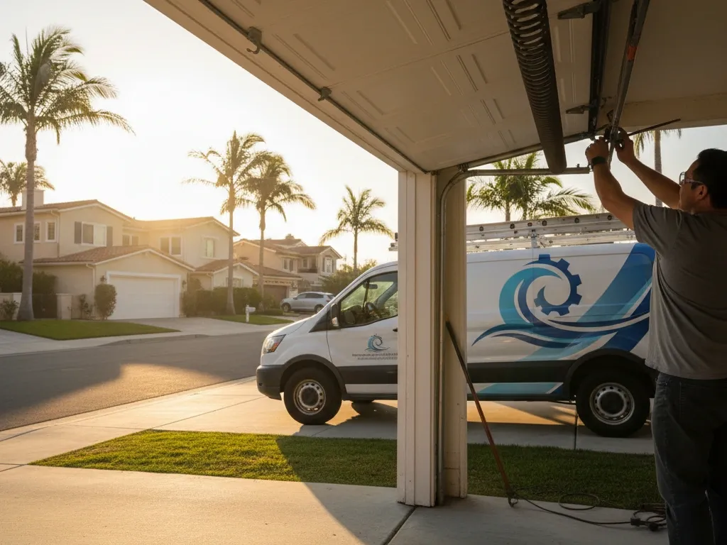 professional garage door spring check newport beach ca